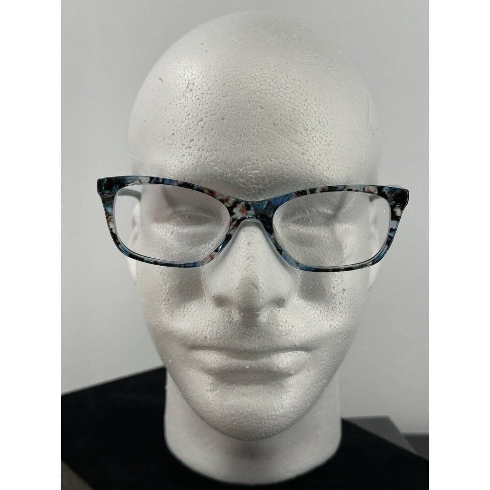 Bebe BB5145 400 Blue Floral 53-17-135 Eyeglasses Frames (C8-07) - Picture 4 of 13